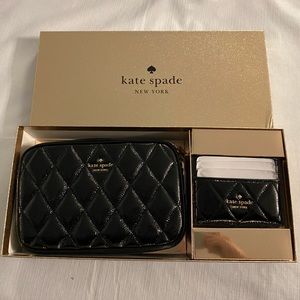 Brand New Kate Spade Crossbody Card Case Set